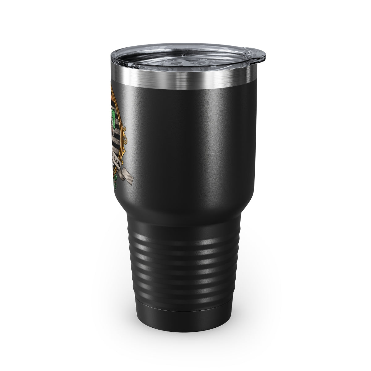 McGee Black Irish Coffee Branded Ringneck Tumbler, 30oz