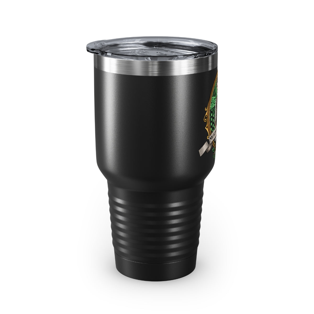 McGee Black Irish Coffee Branded Ringneck Tumbler, 30oz